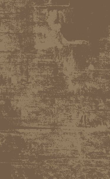 Ρεαλιστικό φόντο, σκούρο καφέ παλιό τοίχο - Vector illustration - Διάνυσμα, εικόνα