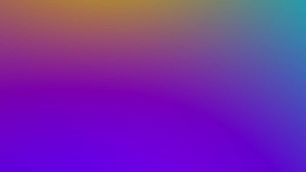 Abstrakter Verlauf blau lila und orange weicher farbenfroher Hintergrund. Modernes horizontales Design für mobile App. - Foto, Bild