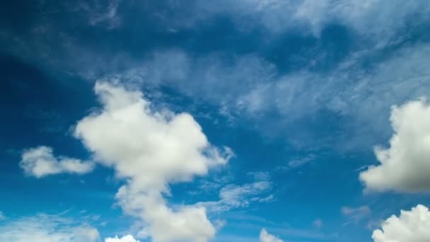 trópusi felhők idő telik el - Felvétel, videó