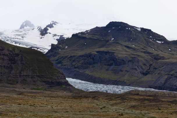 Vatnajokull, auch als Wassergletscher bekannt, ist die größte und umfangreichste Eiskappe Islands - Foto, Bild