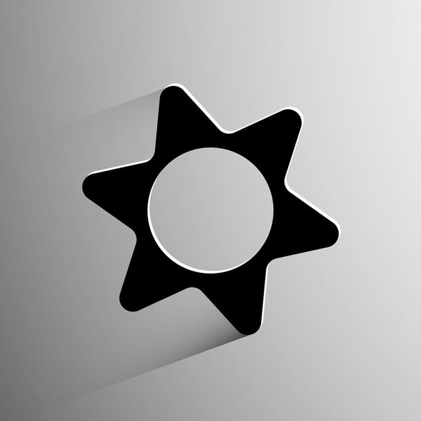 Vector icon gears background. - Vecteur, image