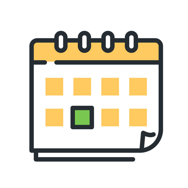 appointment caleendar date icon - Vector, Image