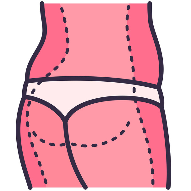 косметическая икона для тела в категории "Больницы и здравоохранение" - Вектор,изображение
