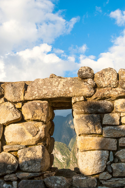 Guardhouse in Machu Picchu, Ande, Valle Sacra, Perù
 - Foto, immagini