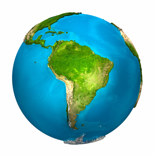 惑星の地球 - 南アメリカ - 写真・画像