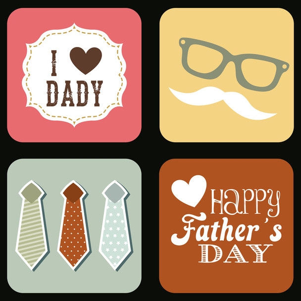Babalar Günü - Vektör, Görsel