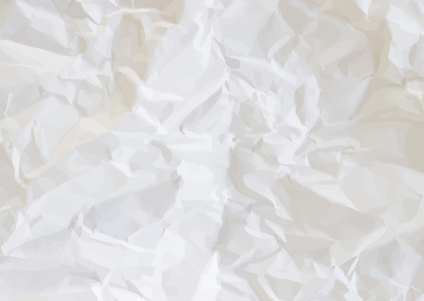 Texture of crumpled paper. Vector illustration.  - Vector, Image