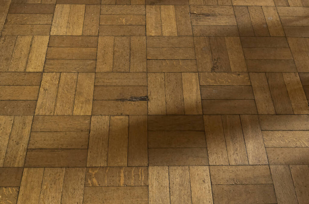 drewniany parkiet podłogi tekstury tła - Zdjęcie, obraz