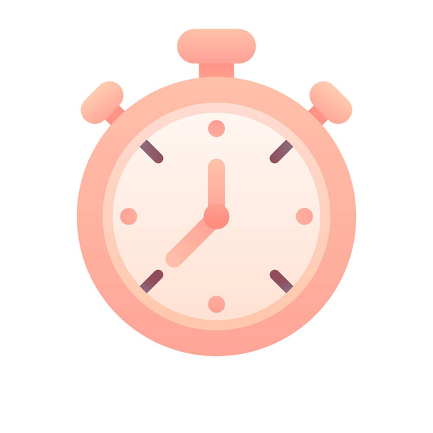 clock delivery destination icon in Smooth style - Wektor, obraz
