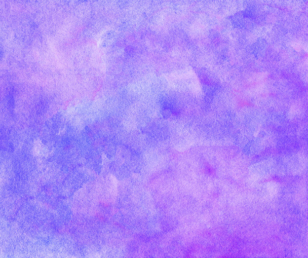 Watercolor abstract  background, hand-painted texture, watercolor pink and purple stains. Design for backgrounds, wallpapers, covers and packaging	 - Zdjęcie, obraz