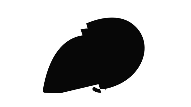 Animace ikon mandlového jídla - Záběry, video