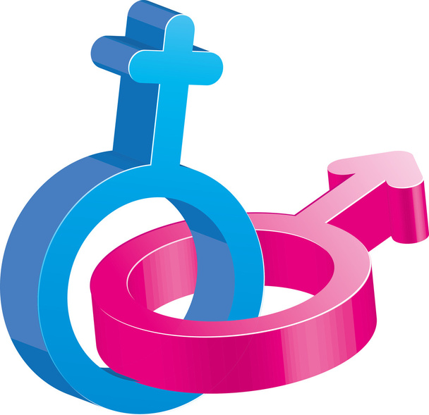 Gender sign, part 1 - Vector, Image