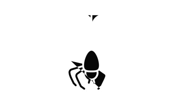 Spider icon animation - Metraje, vídeo