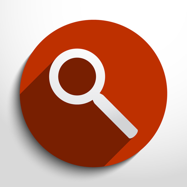 Vector search icon background. - Vector, afbeelding