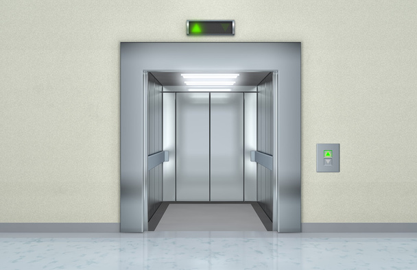 Modern elevator with opened doors - Foto, immagini