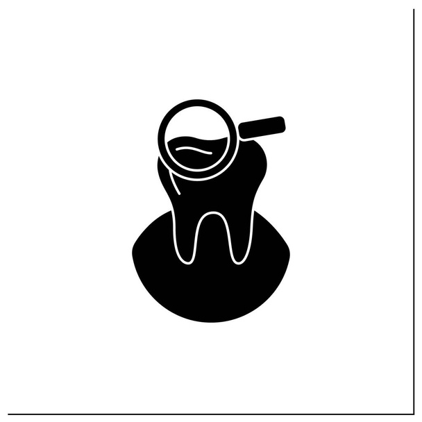 Символ скрининга зубов - Вектор,изображение
