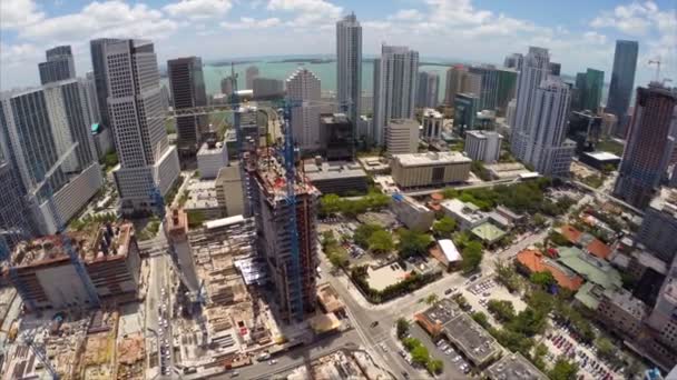 Construction site Miami Beach - Footage, Video