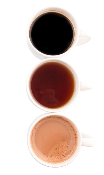 Bebidas calientes en tazas
 - Foto, imagen