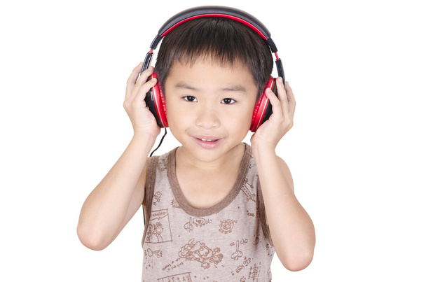 Милі діти слухають музику
 - Фото, зображення