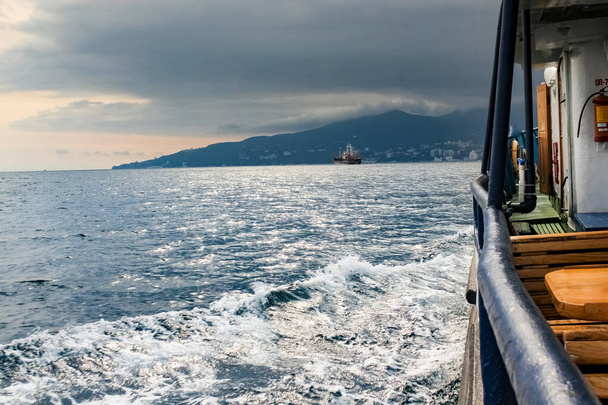 Boat trip from Yalta to Gurzuf. - Фото, изображение