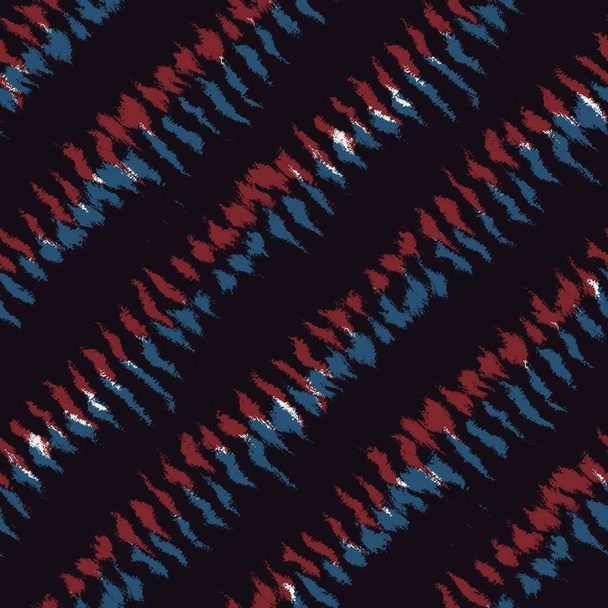 赤青黒白のシームレス抽象的なパターン - 写真・画像