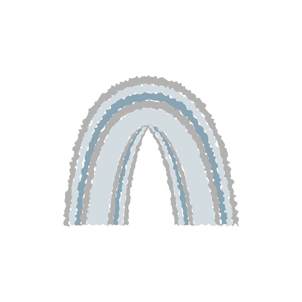 rainbow or arch in simple style. Vector art. Isolated. - Vector, Image