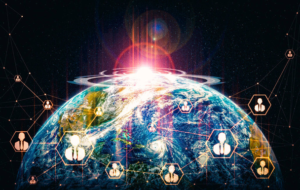 Мережа людей та глобальний зв'язок Землі в інноваційному сприйнятті
 - Фото, зображення