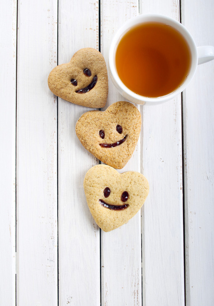 Biscuits with smile  - Φωτογραφία, εικόνα