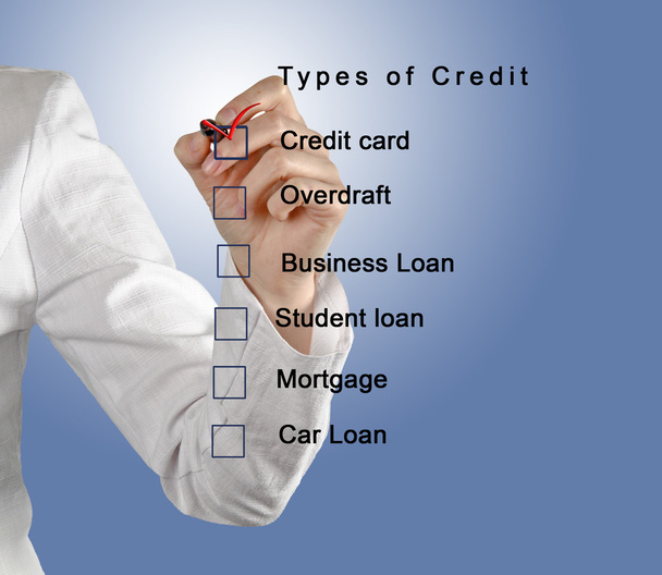 Tipos de crédito
 - Foto, Imagen
