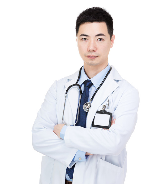 Asia male doctor portrait - Zdjęcie, obraz