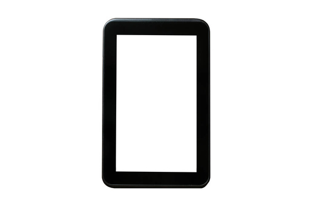 mobile phone with blank screen isolated on white background - Fotó, kép