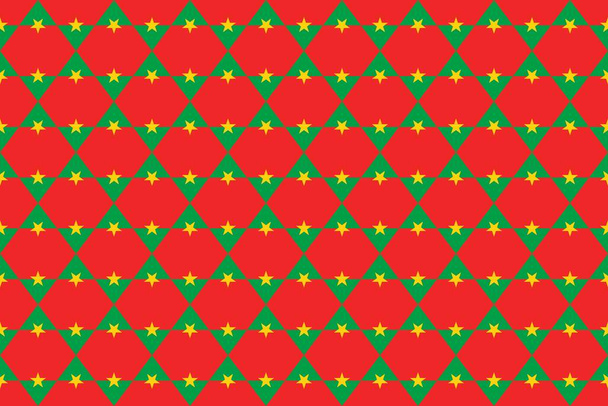 Простий геометричний візерунок кольорів національного прапора Буркіна - Фасо. - Фото, зображення