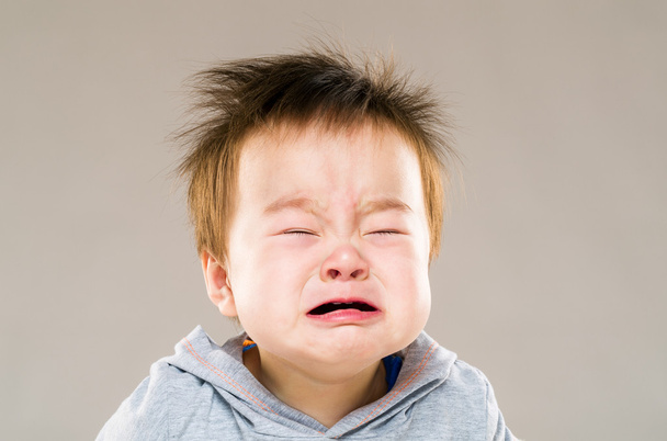 Crying baby boy - Foto, afbeelding