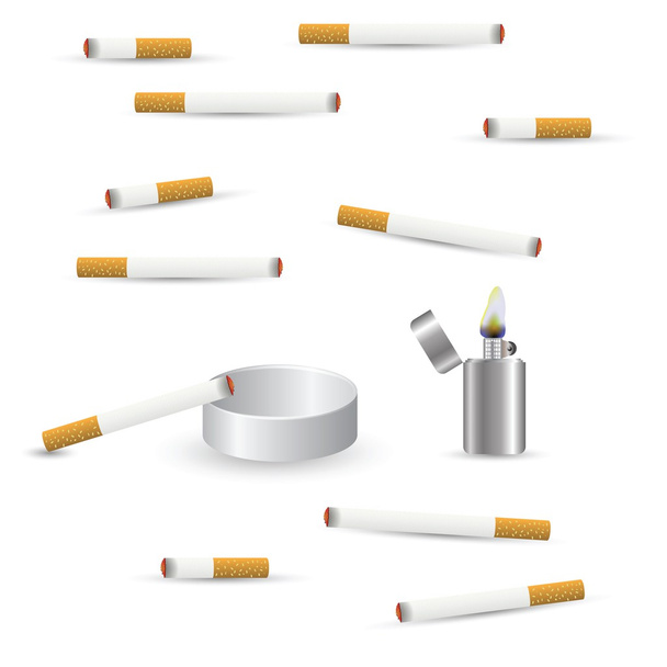 Cigarrillos - Vector, Imagen
