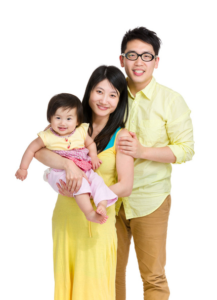 美しいアジアの家族  - 写真・画像