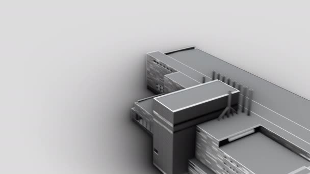 3D Tsernobylin mallin animaatio - Materiaali, video