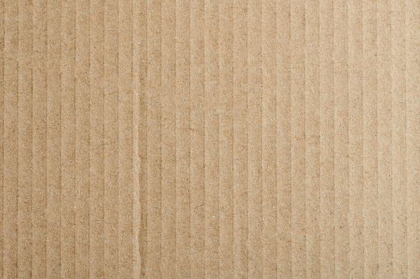 Texture della superficie del cartone marrone macro vista da vicino - Foto, immagini