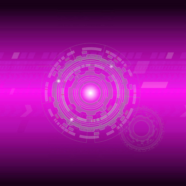 Abstract technology background Hi-tech concept .  - ベクター画像