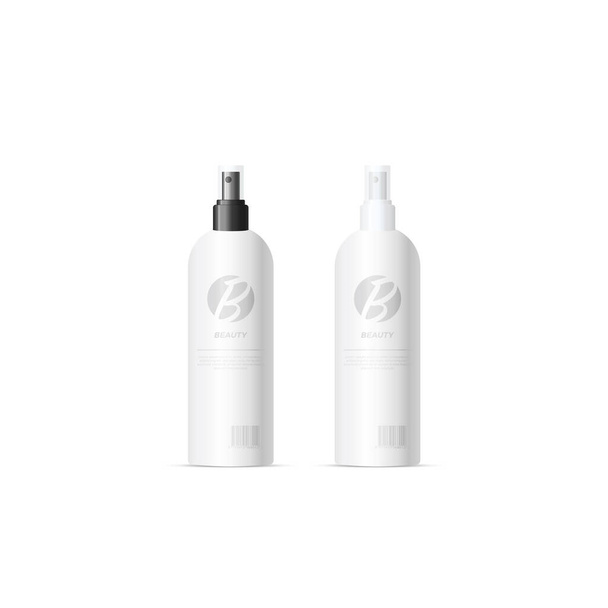 Cosmetic Bottle of Cream, Shampoo, Gel, Body Lotion Vector - Vector, Image