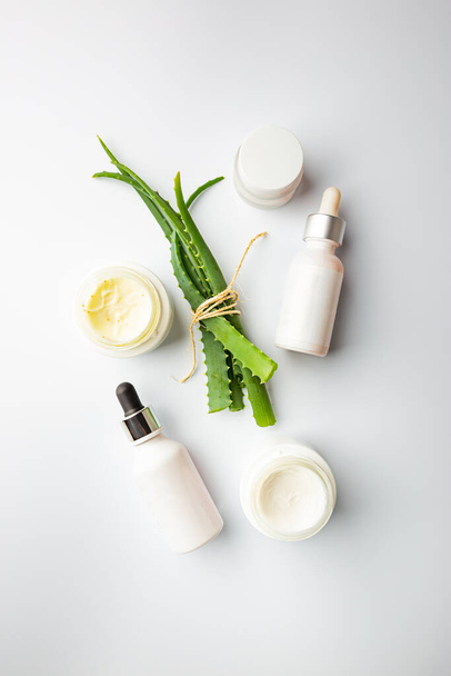 Skin care cosmetology products - Fotoğraf, Görsel
