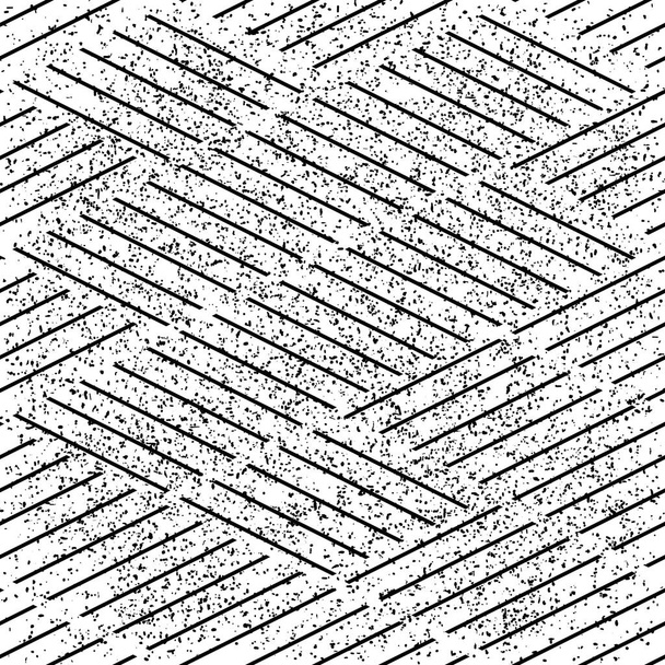 fondo grunge geométrico con segmentos oblicuos - Vector, Imagen