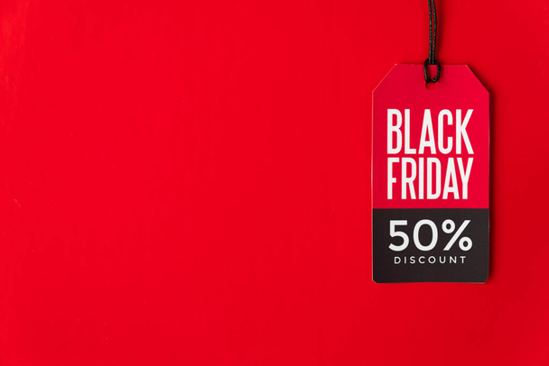 black friday tag with copy space. Resolution and high quality beautiful photo - Foto, afbeelding