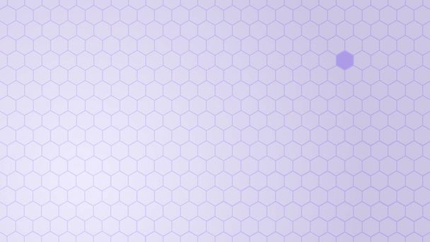 Violet Hexagon Shapes Abstract Background - Vector, Image