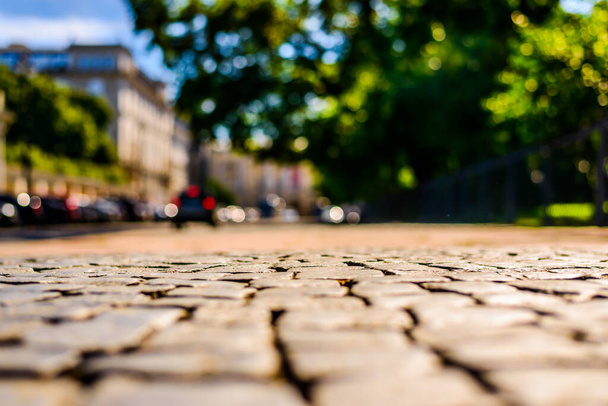 Summer in the city, the empty street. Close up view - Fotografie, Obrázek