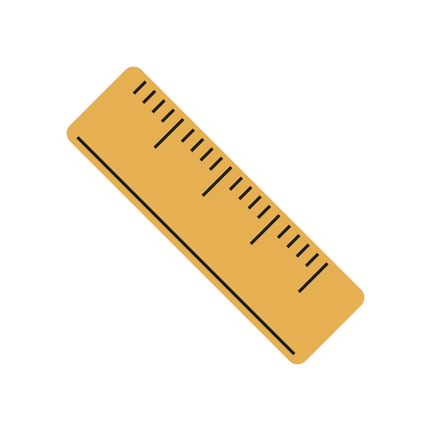 regla medida utensilio - Vector, imagen