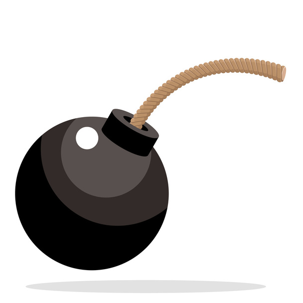 Вінтажна бомба, мультяшна ілюстрація
 - Вектор, зображення