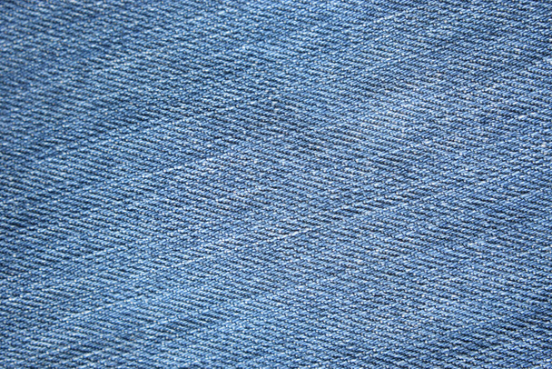 Modré džíny textura pro pozadí detailní záběr detailní stock fotografie - Fotografie, Obrázek