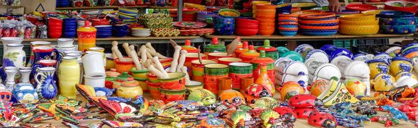 πάγκους στην αγορά στο benalmadena - Φωτογραφία, εικόνα