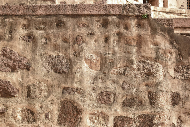 Minta durva Grunge Vintage cement kő fal textúra háttér.Piszkos régi textúra - Fotó, kép
