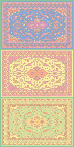 Projektowanie dywanów i dywanów z teksturą i nowoczesnymi kolorami - Zdjęcie, obraz